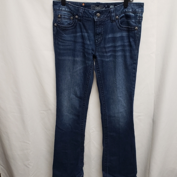 Miss Me Boot Cut Signature Denim Jeans 78T - Picture 3 of 5